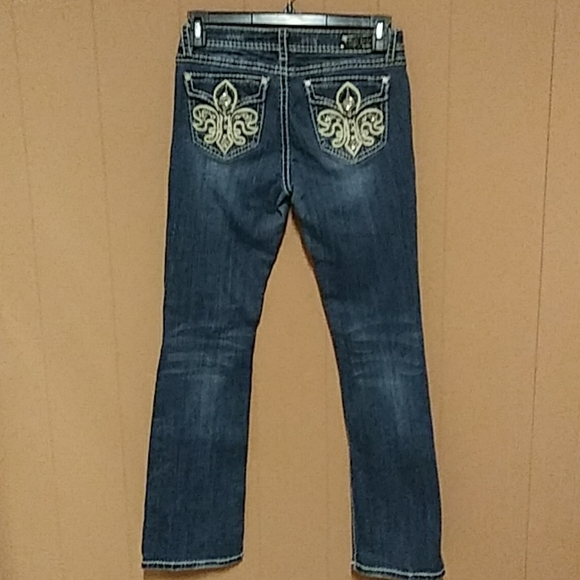 La Idol size 9 women's jeans 30x32 - Picture 4 of 8